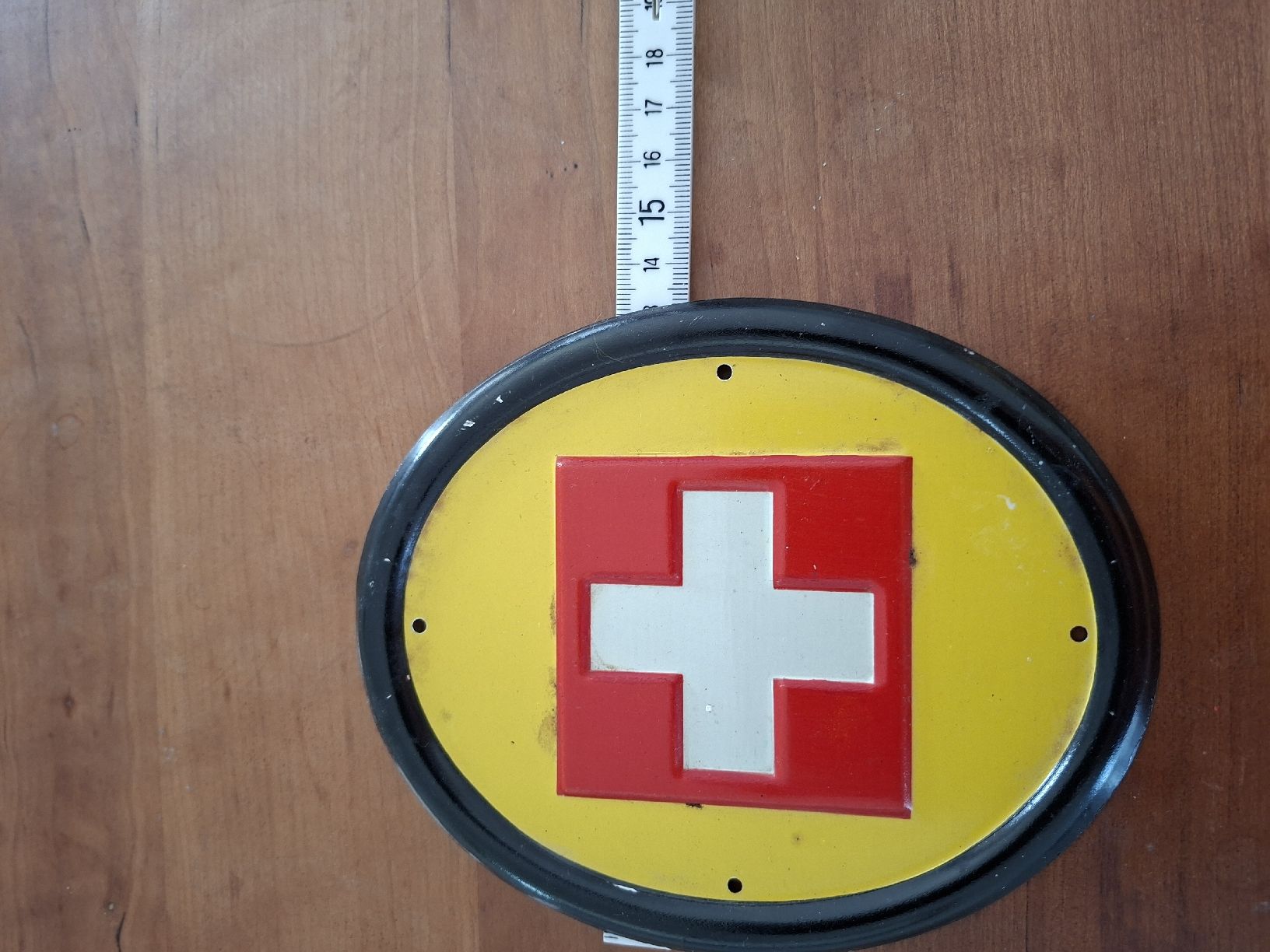 Insegne: Blechschild schweiz antik militär? – Usato da Niederlenz venduto da bagua1 1