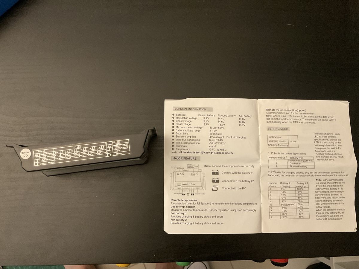 Caricabatterie: Solar Controller Moove RE100 12V/24V 10A – Usato da Horgen venduto da EhrenJohnson 1