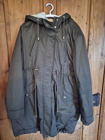 Mama Winterjacke / Wintermantel Khaki Gr. L H&M