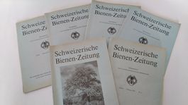 6 Ausgaben Schweizer Bienen-Zeitung 1962 ab Fr. 5.-