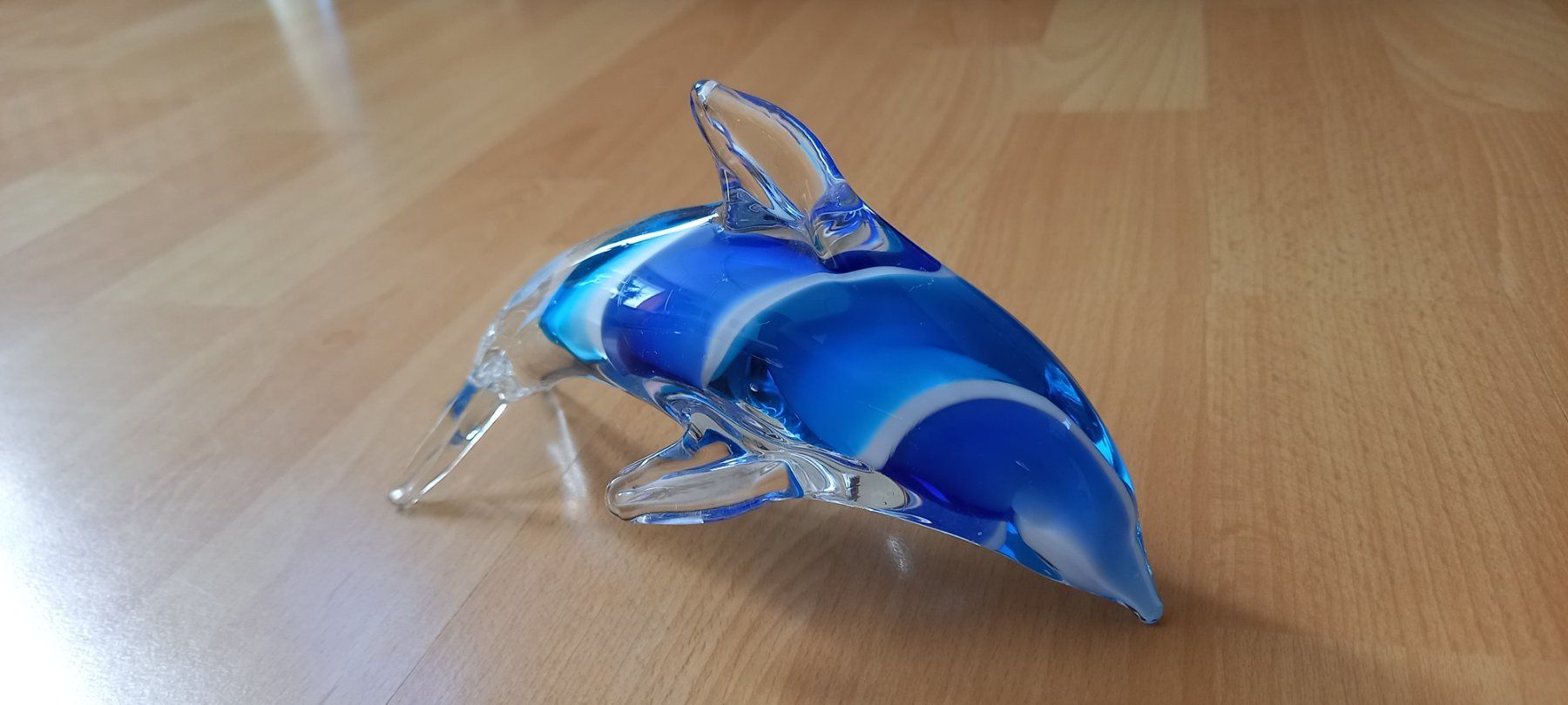 Statuette: Delphin aus glas – Nuovo e nell'imballaggio originale da Höri venduto da bsc_68fw 6