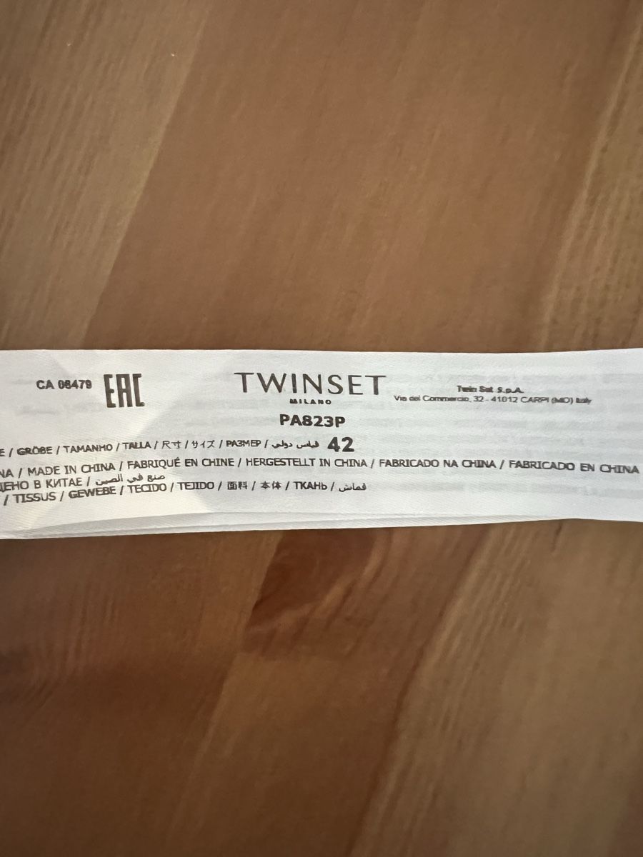 Twinset Pantaloni: Twinset, Beige Trousers, Size 42 – Usato da Zürich venduto da son_f7qw 2