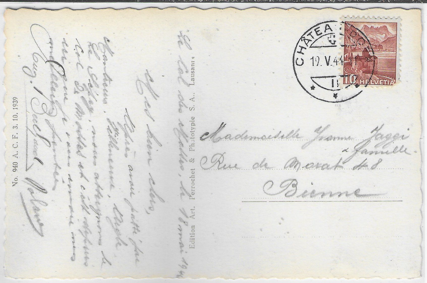 Cartoline postali: Les Mosses et le Van – Usato da Ettingen venduto da Kartenplanet 1