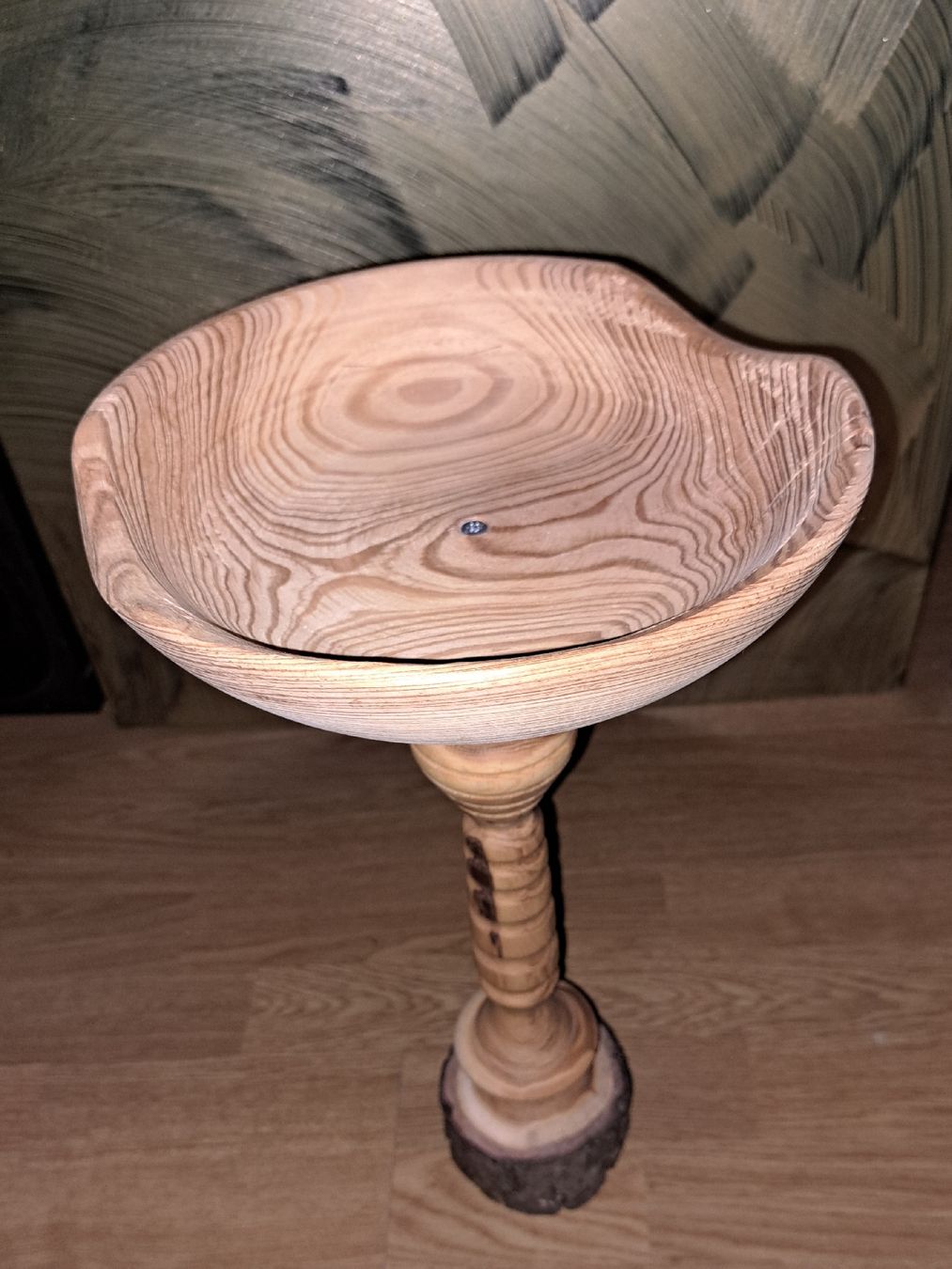 Articoli in legno: Beistelltisch Schale Unikat – Nuovo (secondo la descrizione) da Luzern venduto da good-time 1