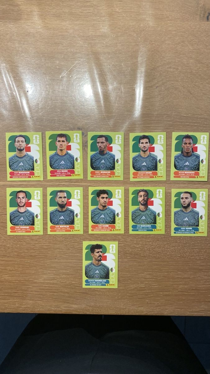 Panini Carte collezionabili: Panini Stickers - ALG - 11 Stickers – Nuovo (secondo la descrizione) da Adliswil venduto da didoli
