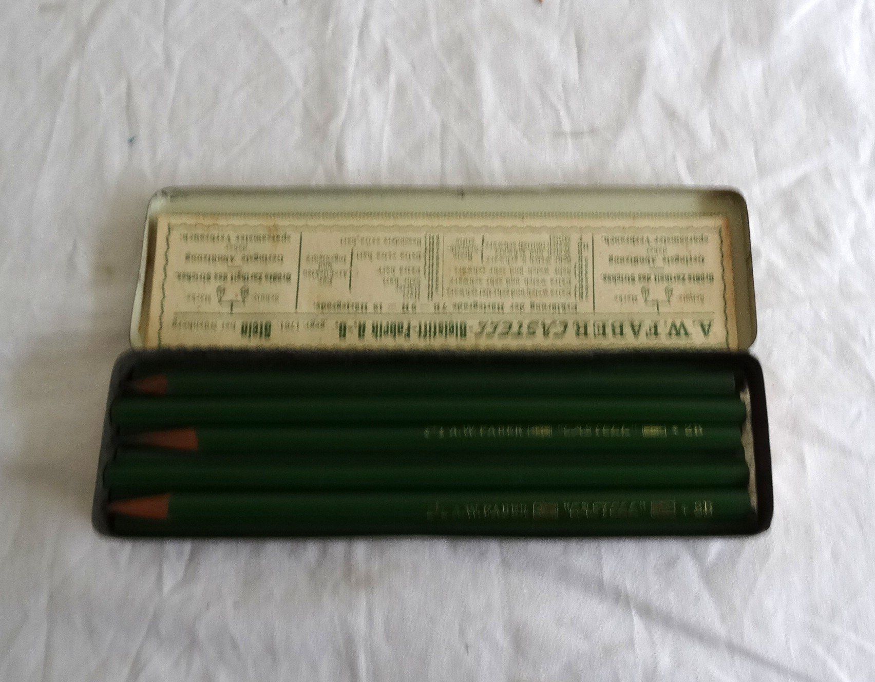 Faber-Castell Matite, matite colorate & gessi: A.W.Faber Castell Bleistifte – Usato da Minusio venduto da Mer66 2