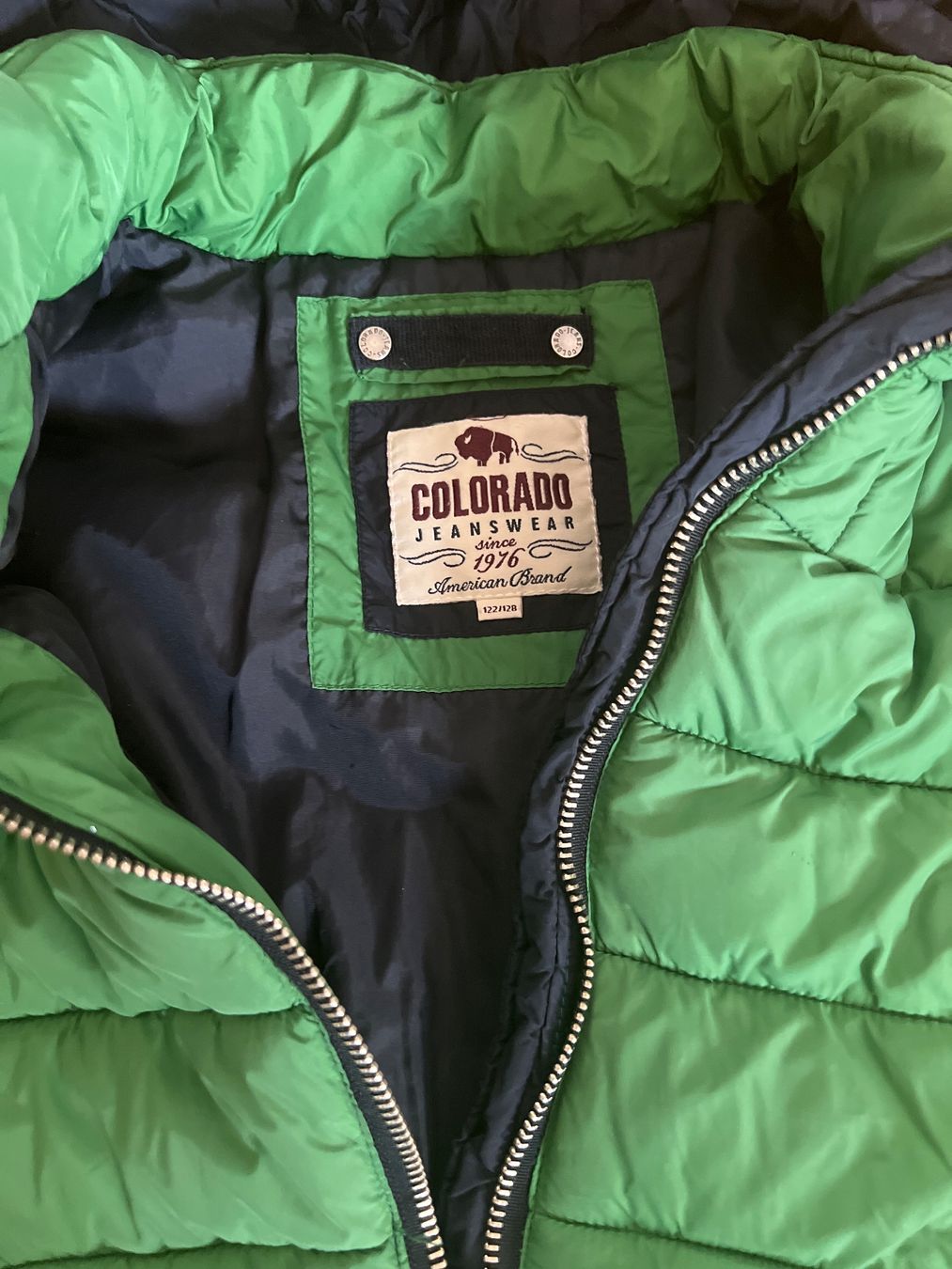 Giacche & Cappotti: Winterjacke grün, Gr. 128, wattiert – Usato da Zuchwil venduto da Commander0 1