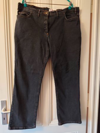 JOHN BANER : Jean anthracite XXL
