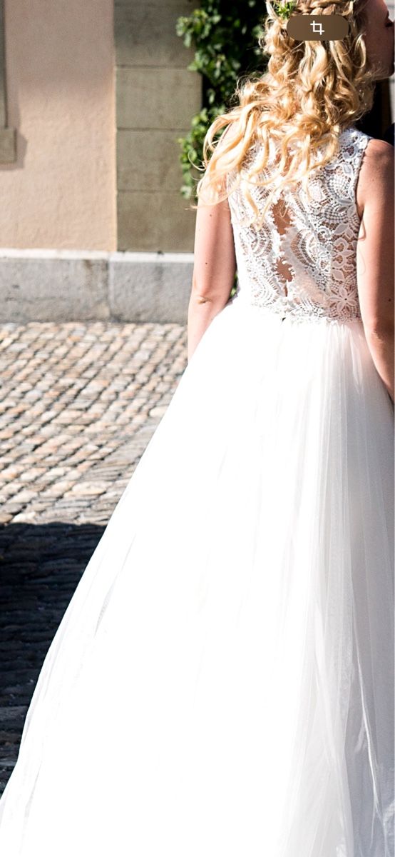 Vestiti: Brautkleid Grösse 36/38 – Usato da Büetigen venduto da van_bue 1