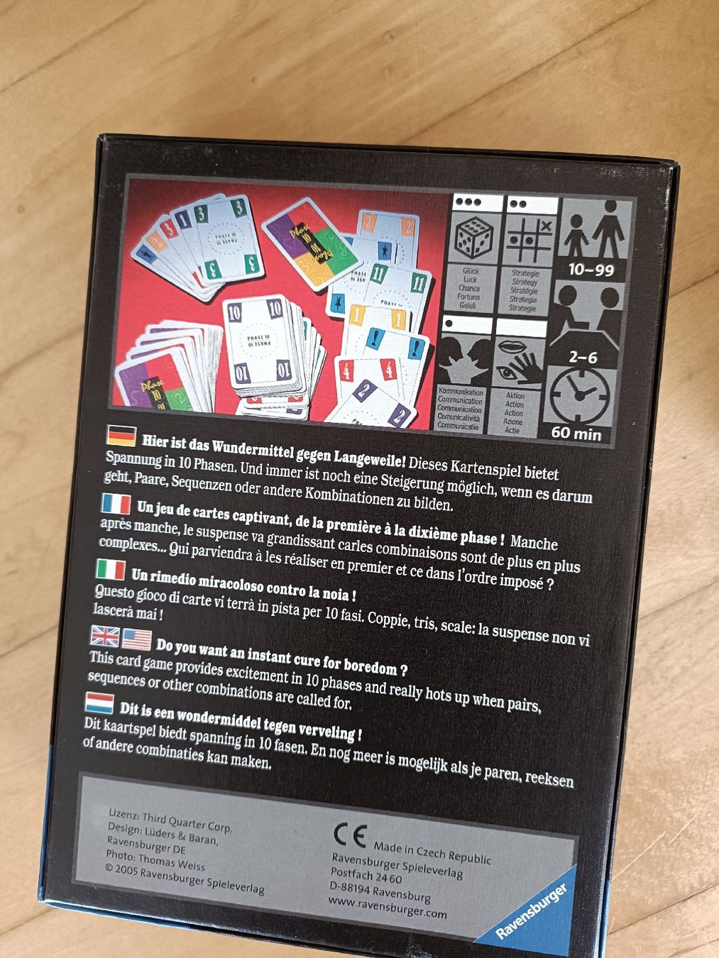 Ravensburger Giochi: Phase 10 neu – Nuovo e nell'imballaggio originale da Gossau SG venduto da scania1509 1