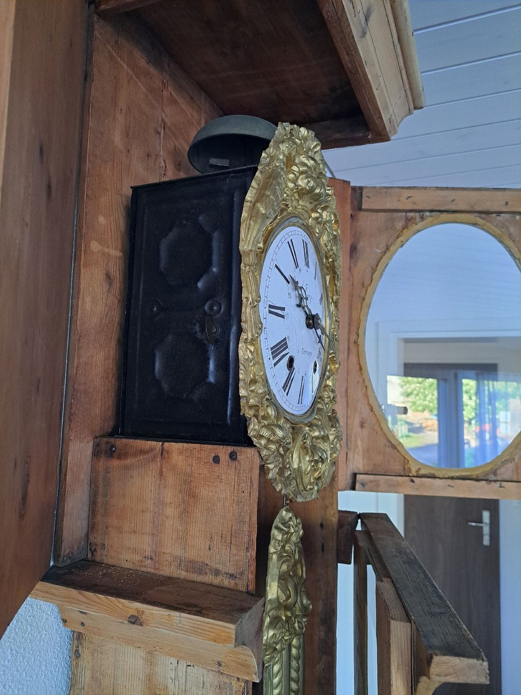 Orologi da terra & Orologi da parete: Comotoise Morez Standuhr mit Datum – Usato da Felben-Wellhausen venduto da val_js86 1