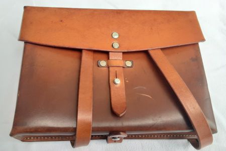 Armee Ledertasche,Kartentasche 1977,Militär