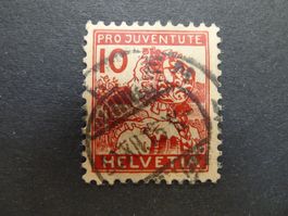 1915 Nr. J3 mit Vollstempel SBK 90.-