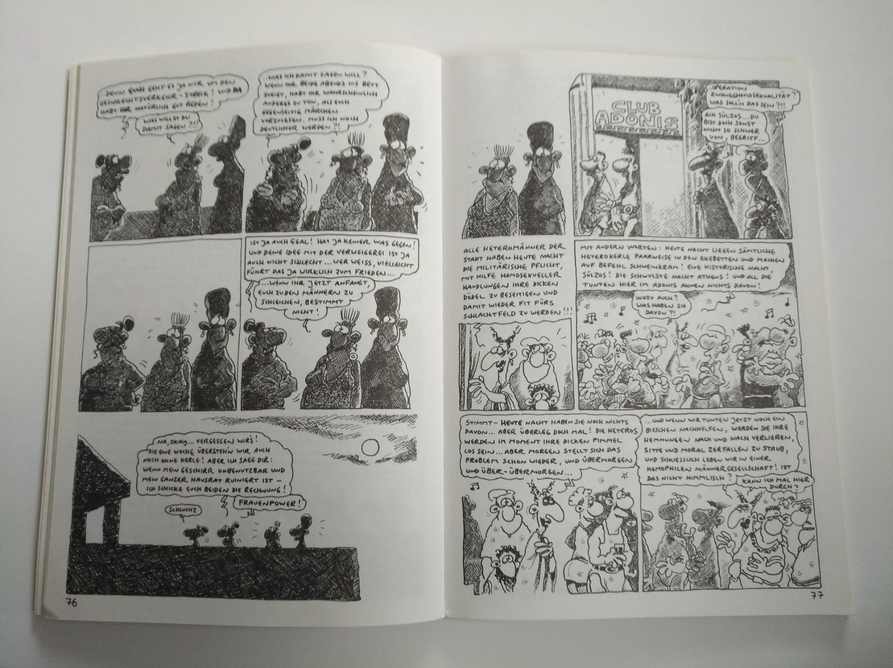Fumetti: Ralf König: Lysistrata - Comic – Usato da Chur venduto da rh86424 3