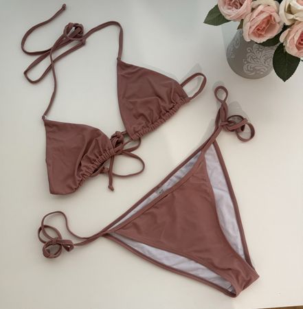 Bikini Damen rosé Grösse L guter Zustand