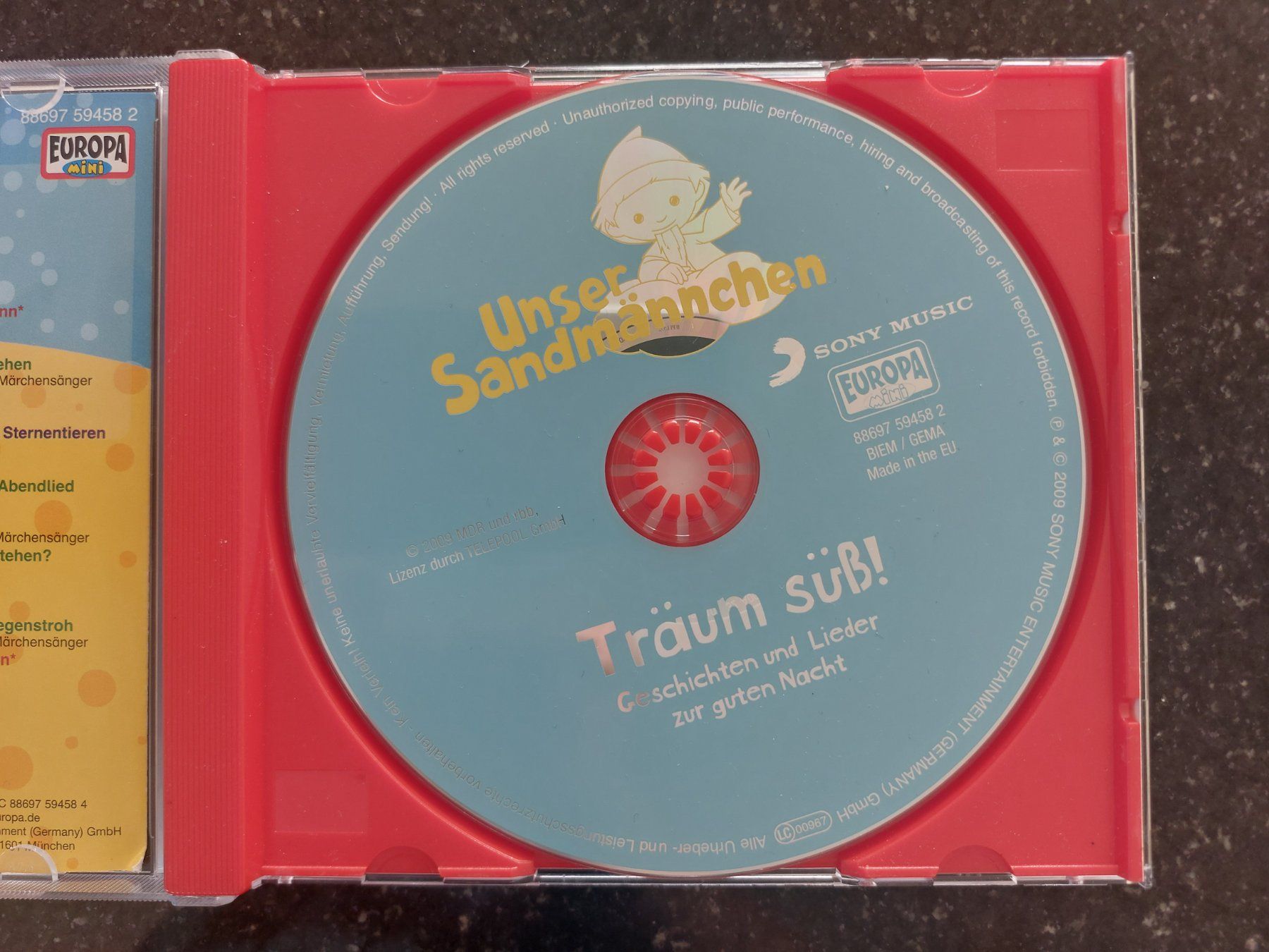 CD: Unser Sandmännchen 5 - Träum süss! – Usato da Balterswil venduto da Steineparadies 1