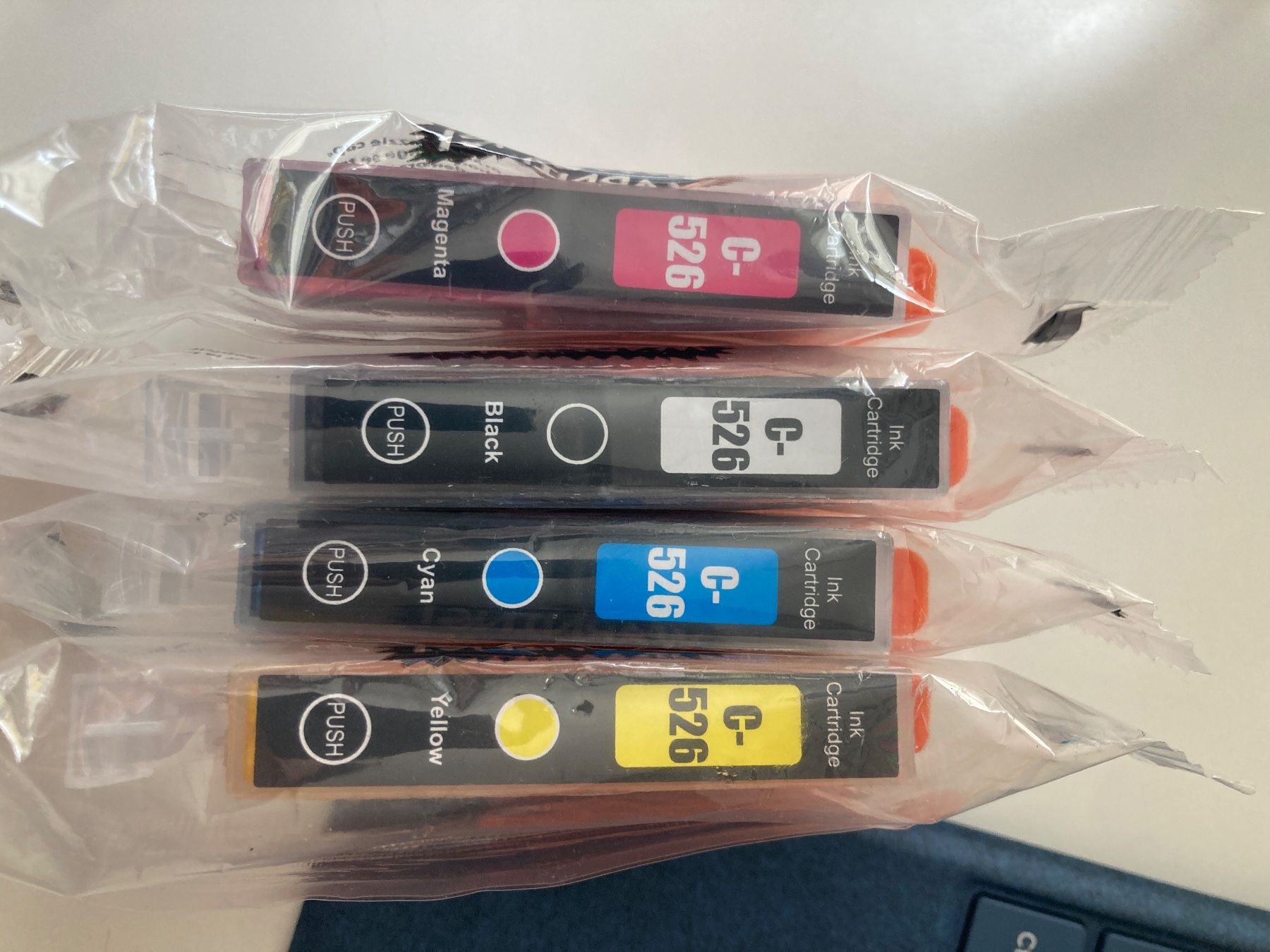 Canon Cartucce per stampanti & toner: 4x Canon Ersatz Druckerpatronen C-526 – Nuovo (secondo la descrizione) da Birmensdorf ZH venduto da vwa_2wkf