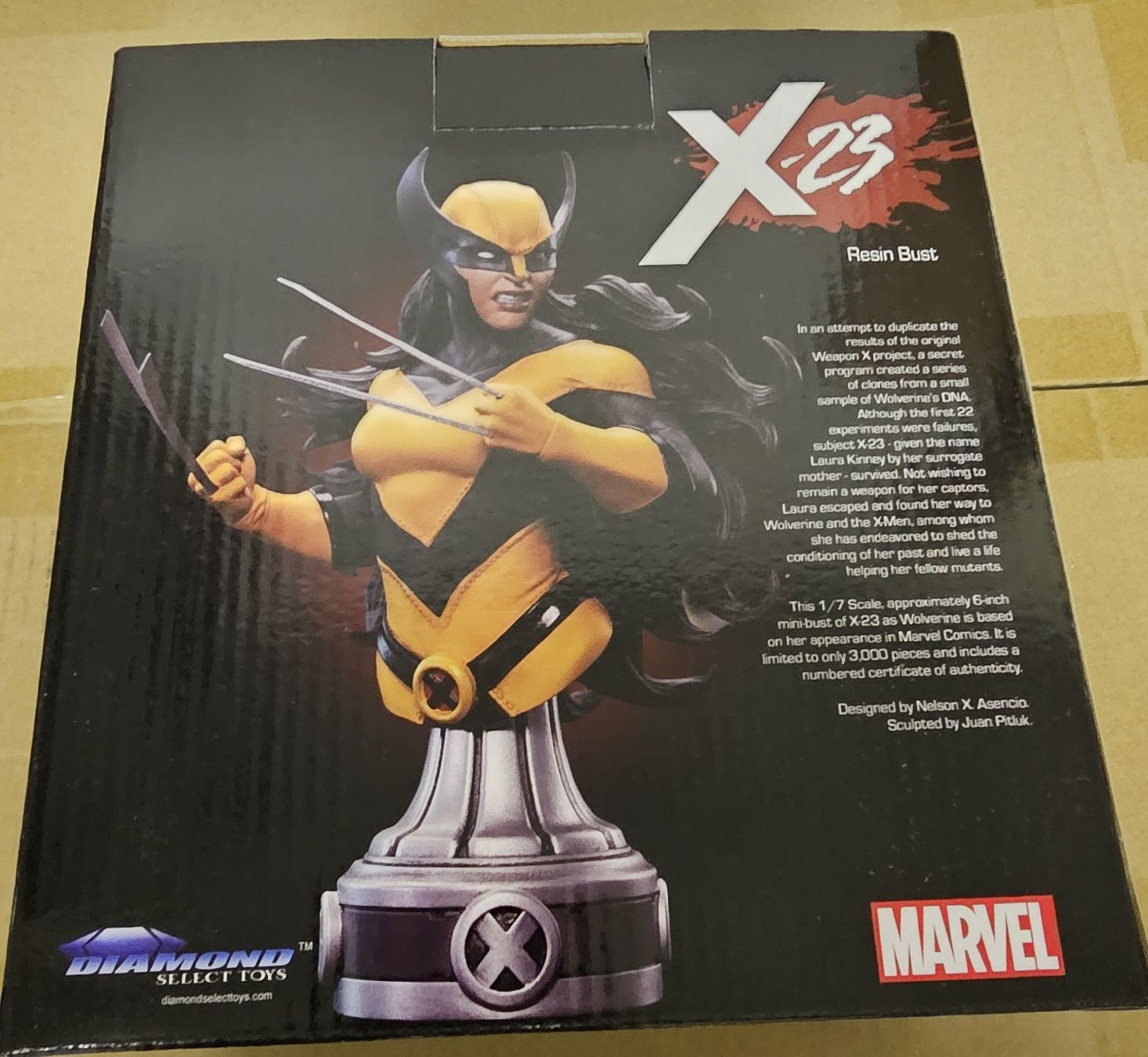 Marvel Statuette: Diamond Marvel Comics X-23 Büste – Nuovo e nell'imballaggio originale da St. Gallen venduto da plh_n2wm 2