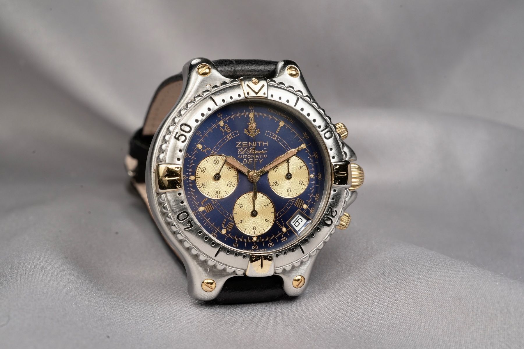 Zenith Orologi: Zenith - El Primero Defy Ref. 19.2000.400 Original 1990`s – Usato da Morcote venduto da chronoservice 2