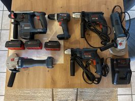 Lot de machines professionnelles Bosch neuves ! Satz neuer p