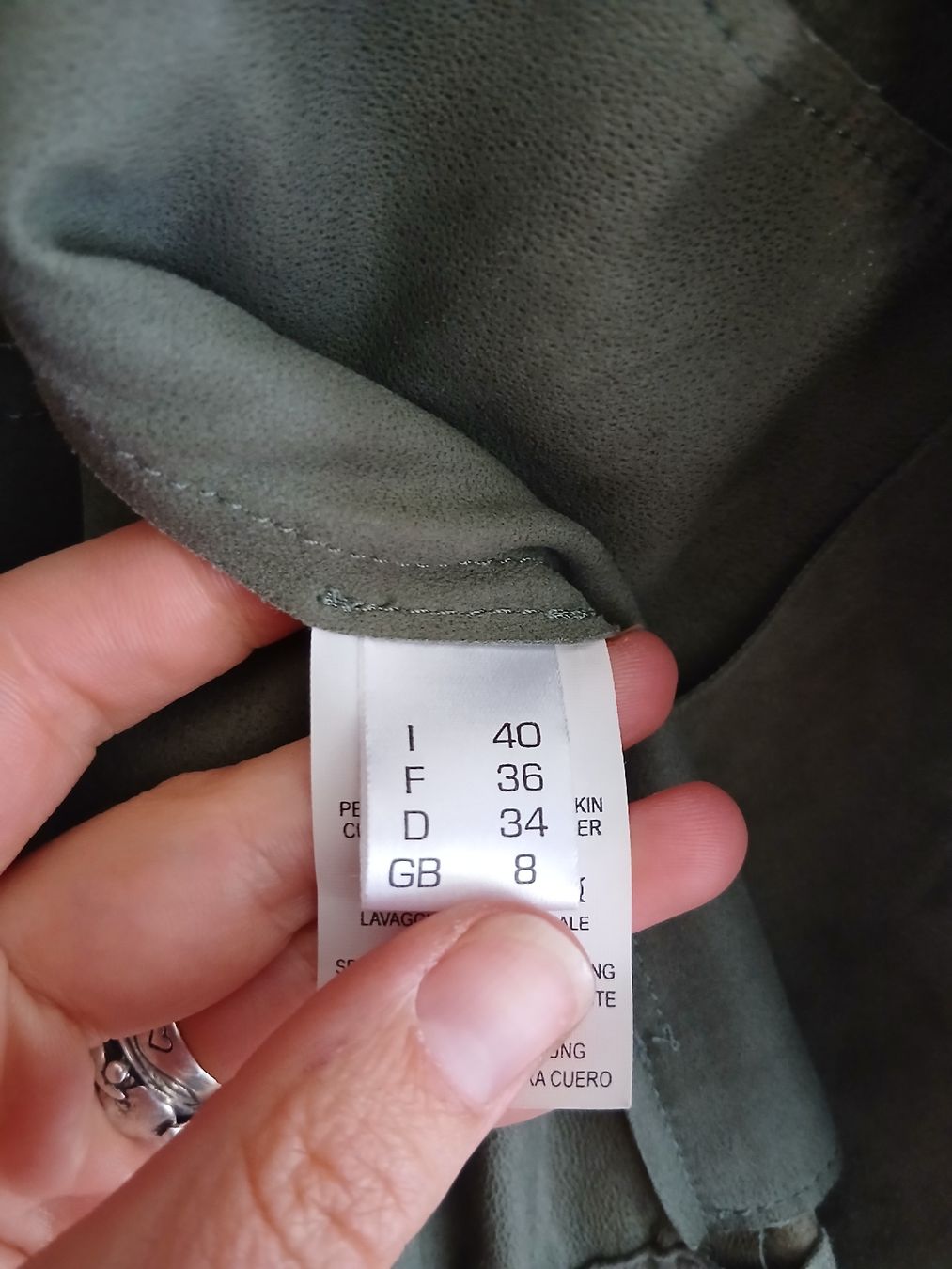 Giacche: Antonelli Firenze Suede Olive Jacket IT40 – Nuovo (secondo la descrizione) da Wil SG venduto da tre_g2l7 3
