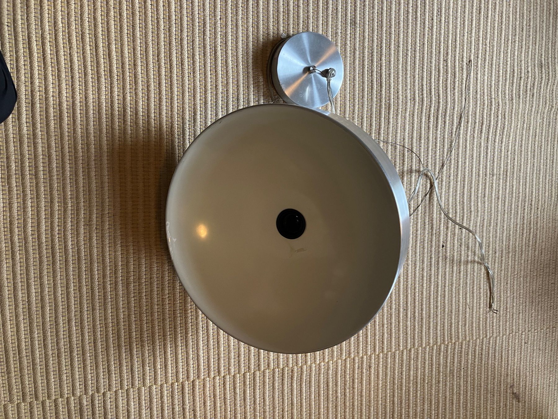 Lustres & lampes de plafonds: Deckenlampe Desingner Metall rund – D'occasion à Basel par highspeedvelo 3