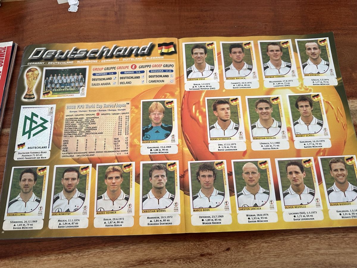 Panini Alben: Panini Album WM 2002  – Gebraucht aus Zürich von Kareljan 7