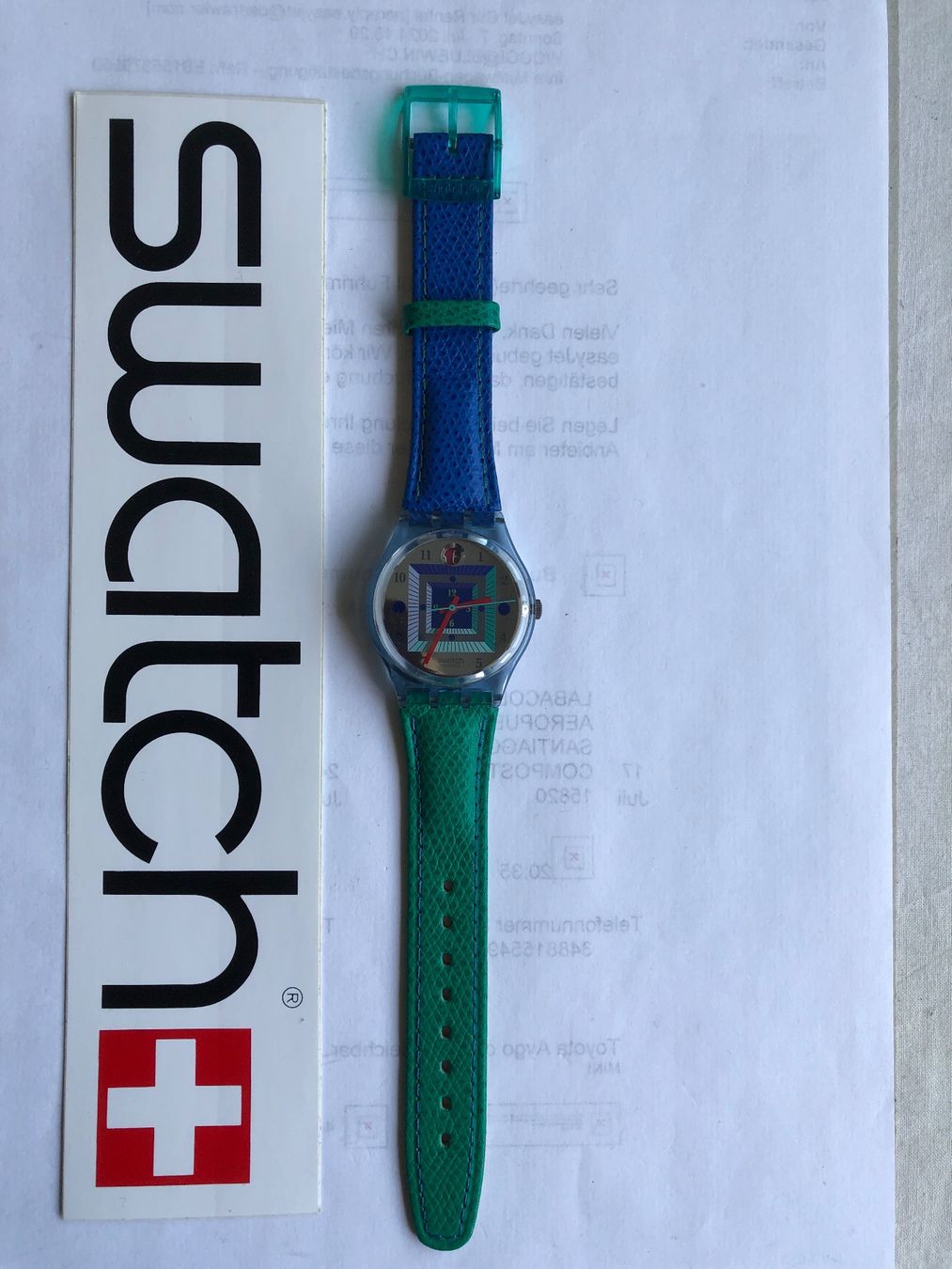 Swatch Uhren: Swatch GENT KANGAROO von 1994 – Neu (gemäss Beschreibung) aus Biel/Bienne von winnertaco