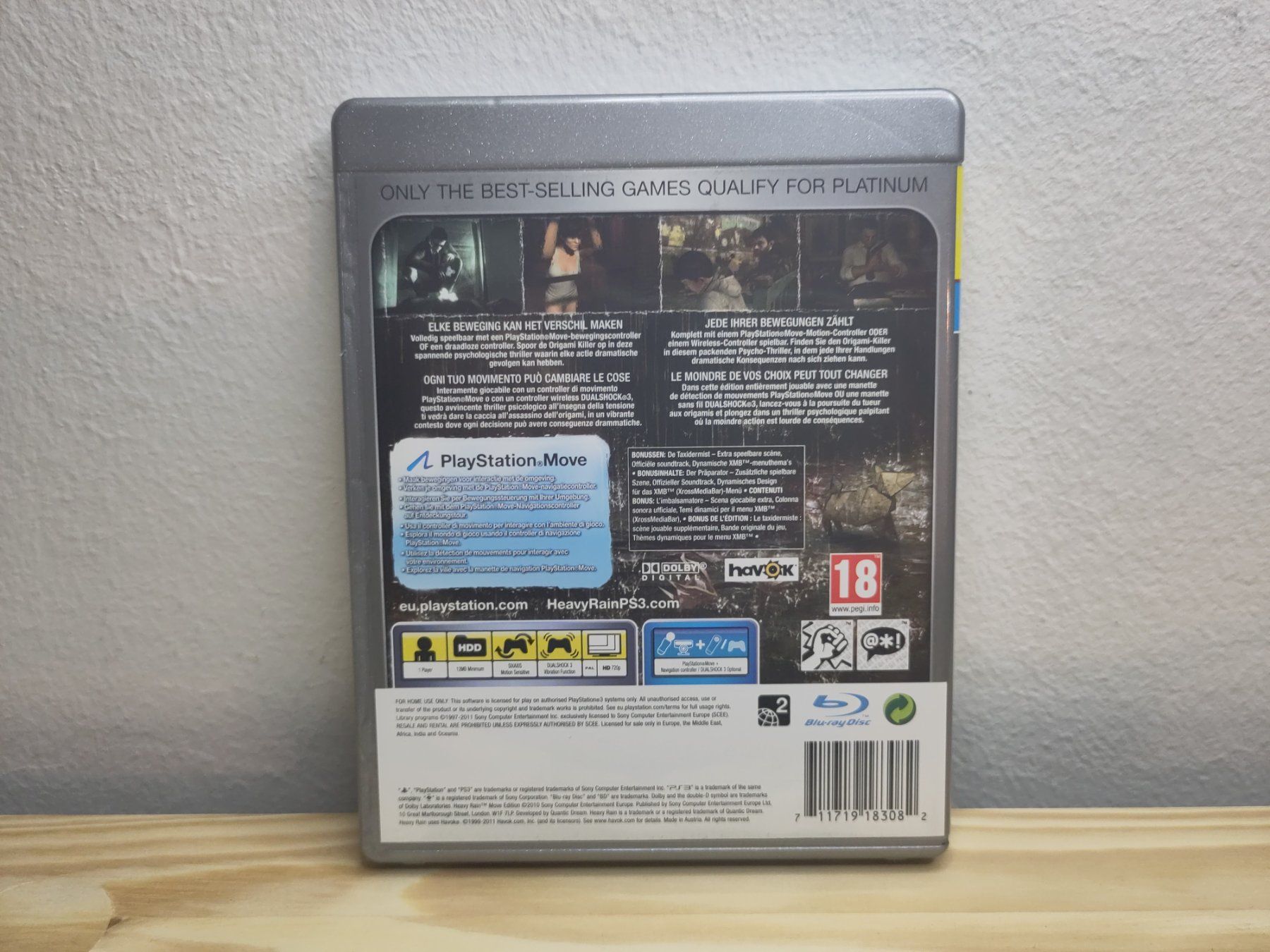Giochi: Heavy Rain Move Edition Playstation 3 PS3 CIB PAL – Usato da Zug venduto da RepTCG 1