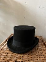 Zylinder Hut vintage Kingice handmade british classic wool