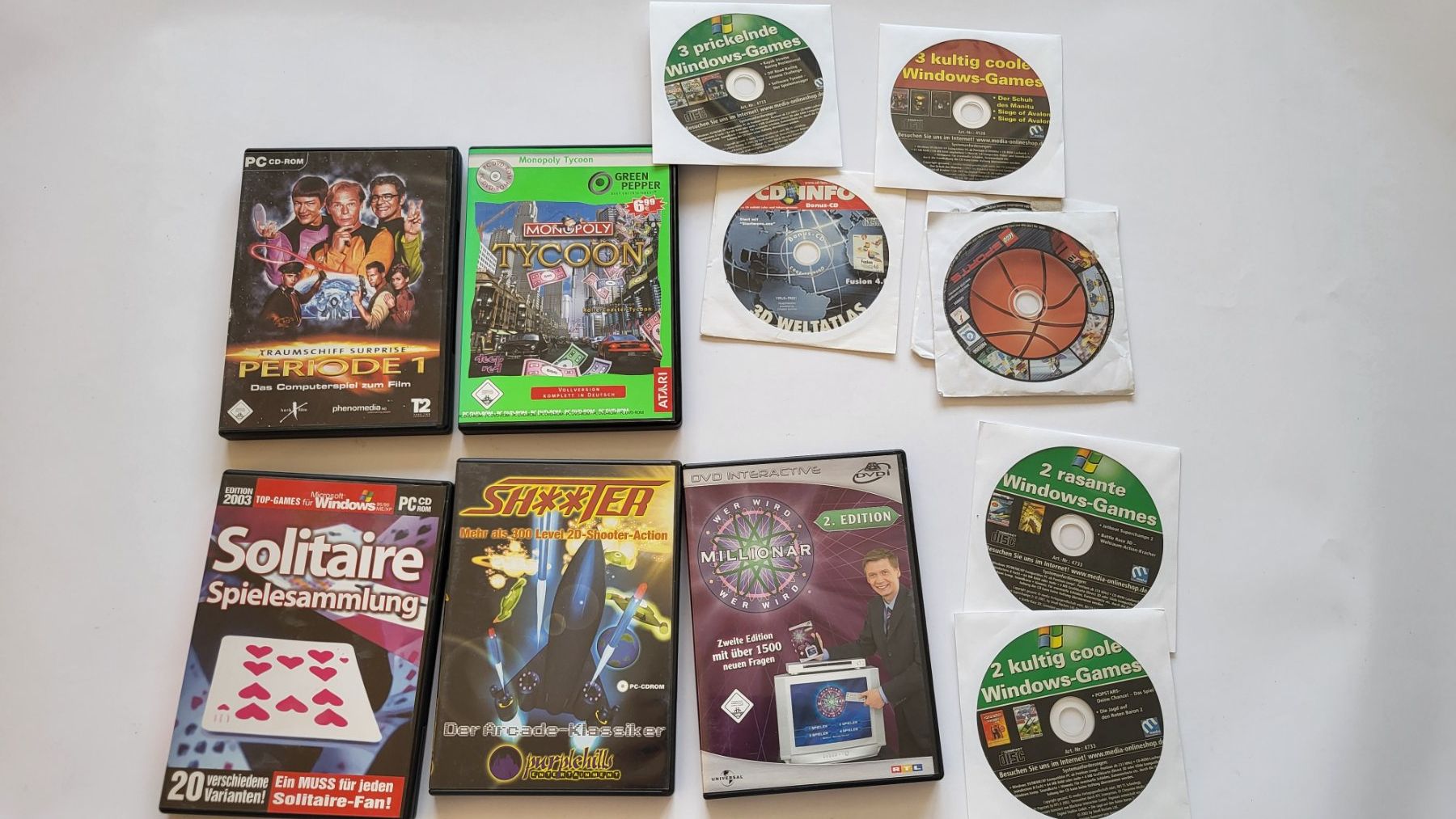 Intel PC: Diverse ältere Game CD's – Usato da Rosshäusern venduto da West66 6