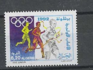 Tutti i francobolli: ALGERIEN 1992 ** OLY.SO.SP. BARCELONA – Nuovo (secondo la descrizione) da Dintikon venduto da bonita099