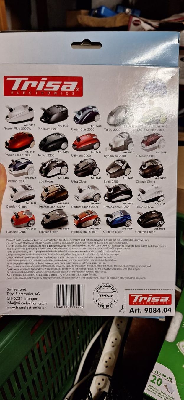 Aspirapolveri & Accessori: Satrap Tamaro Staubsauger mit Beutel inkl. Ersatzbeutel – Usato da Rüti ZH venduto da isa_5p2x 4
