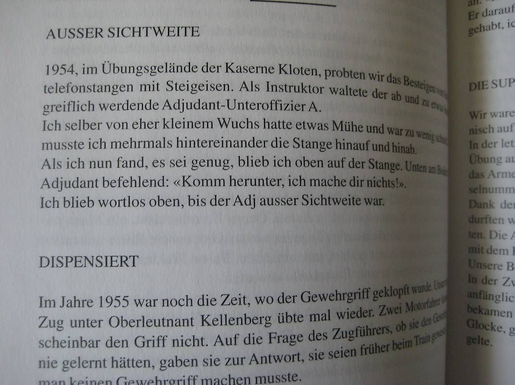 Libri: Damals im Militär – Usato da Madiswil venduto da Mamaro 1