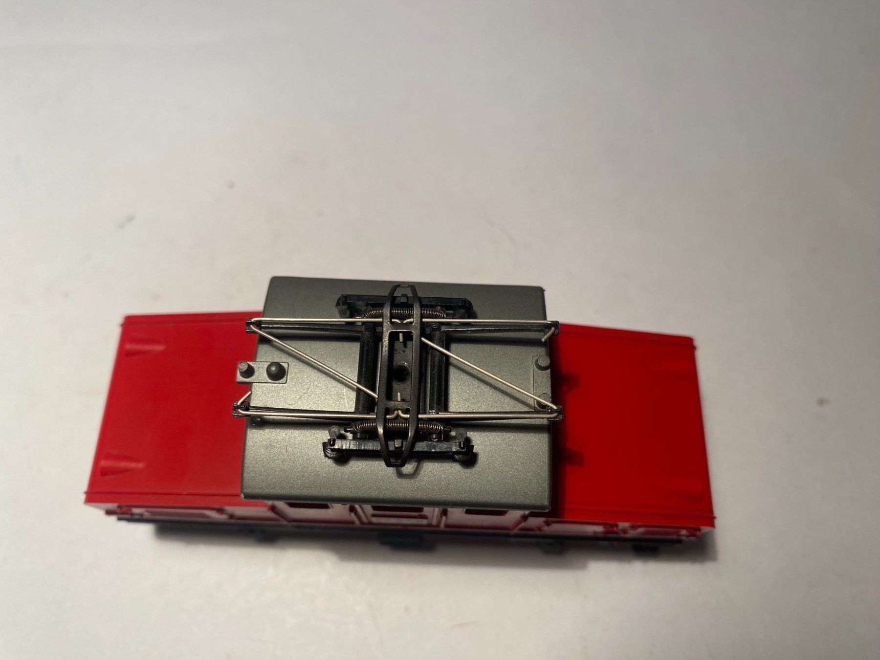 Lima Modellini di ferrovie: LIMA, Rangierlok BBC Werkslok 02 rot, DC Analog – Usato da Buchrain venduto da Modellbahn11 6