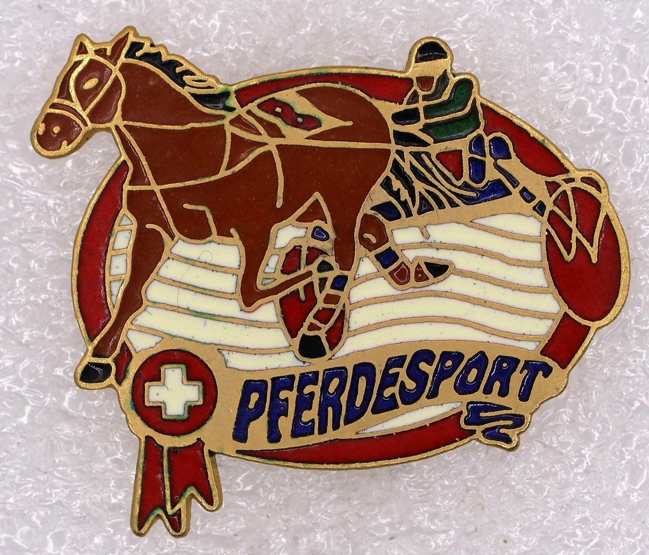 Placchette & Badge: PFERDESPORT – Usato da Winterthur venduto da Sammleroase
