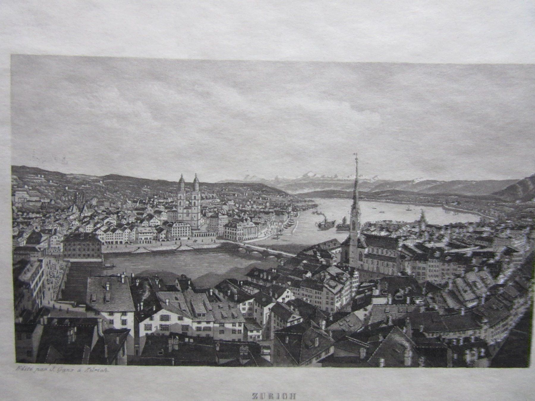Incisioni: ZÜRICH AQUATINTA – Usato da Gersau venduto da grafik-kunst