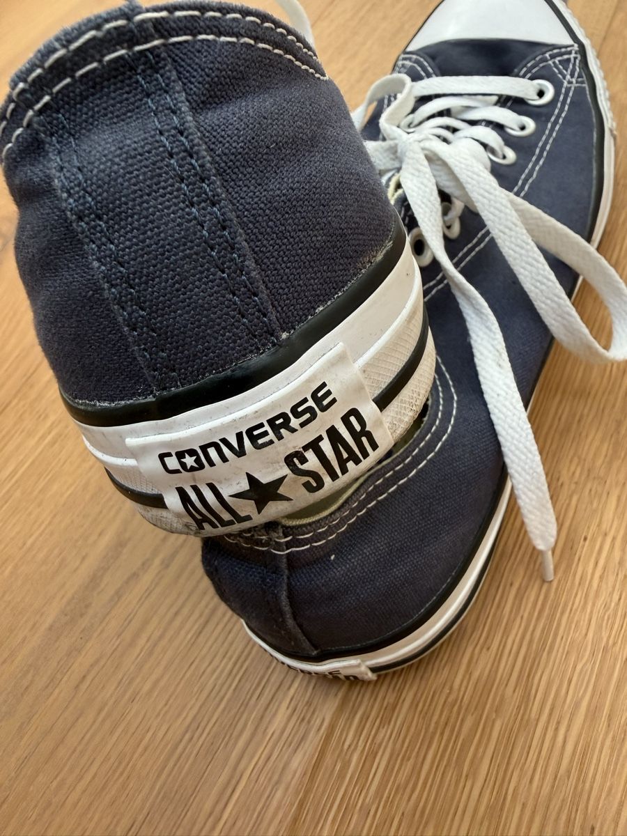 Converse Scarpe da uomo: Converse All Star Sneaker blau, Gr. 43 – Usato da Lungern venduto da Blauhausfrau 3