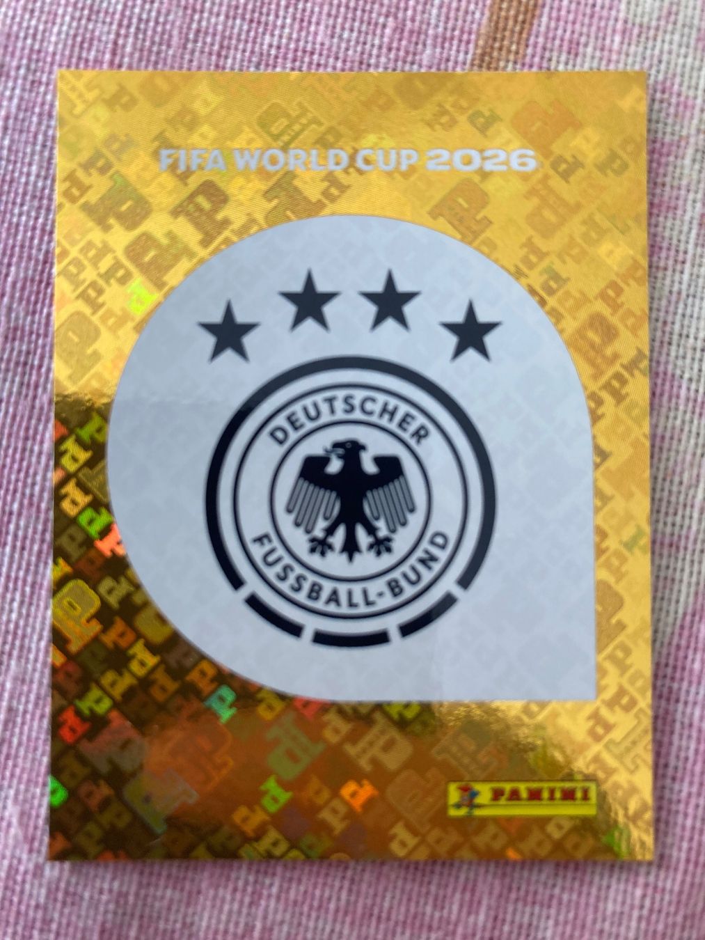 Panini Sammelbilder & Trading cards: WM Sticker GER 1 – Neu (gemäss Beschreibung) aus Winterthur von Whitefish