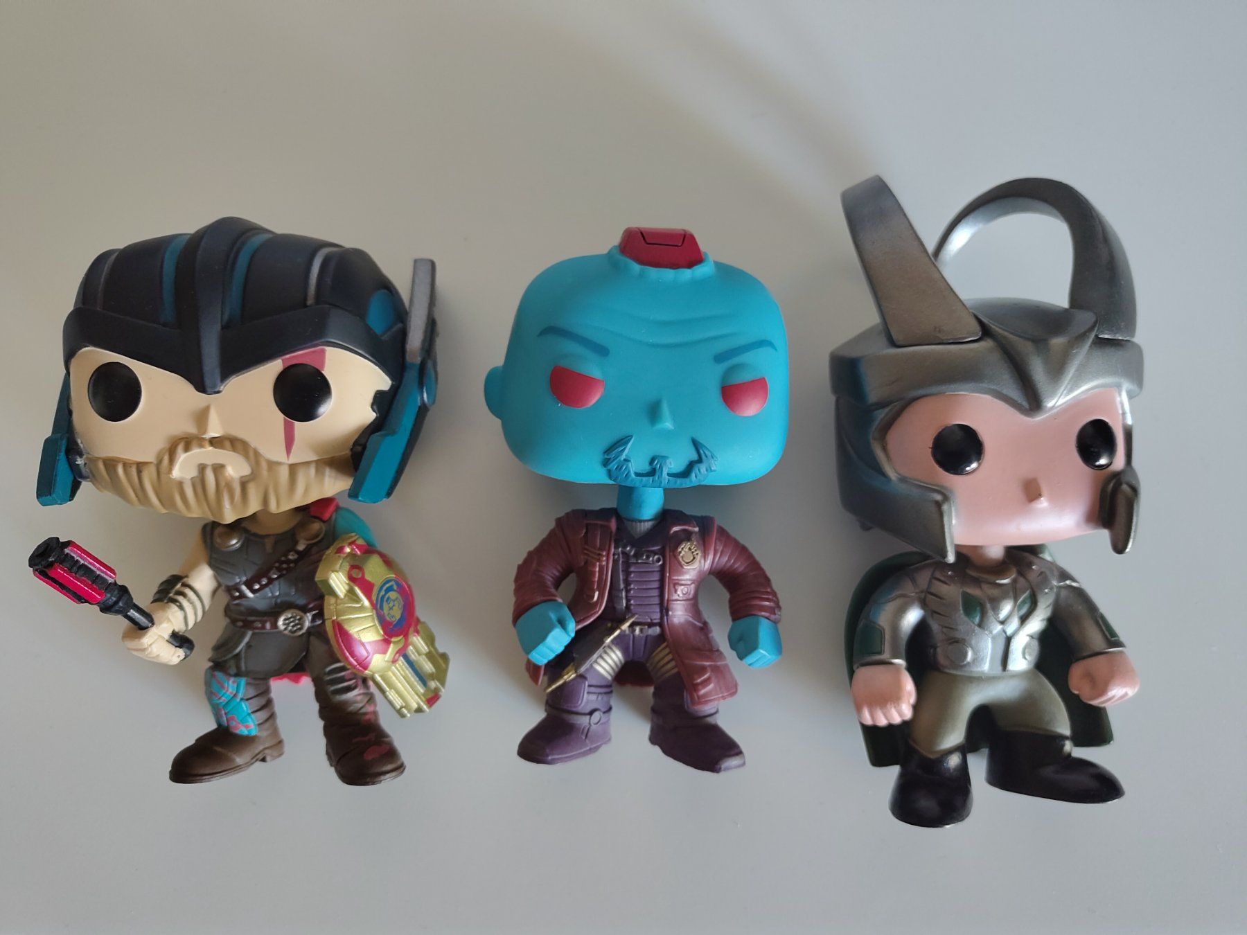 Funko Figurines: 3x Marvel Funko Pops, Thor, Loki, Yondu – D'occasion à Eschenz par yestare