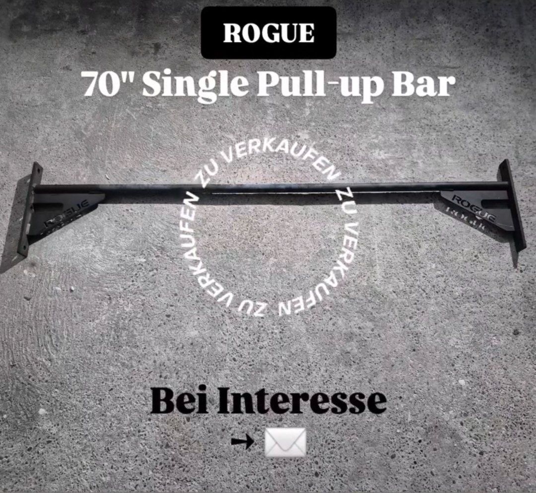 Rogue Hometrainer: Rogue 70" Single Pull-up Bar – Usato da Stilli venduto da fiona_pfister