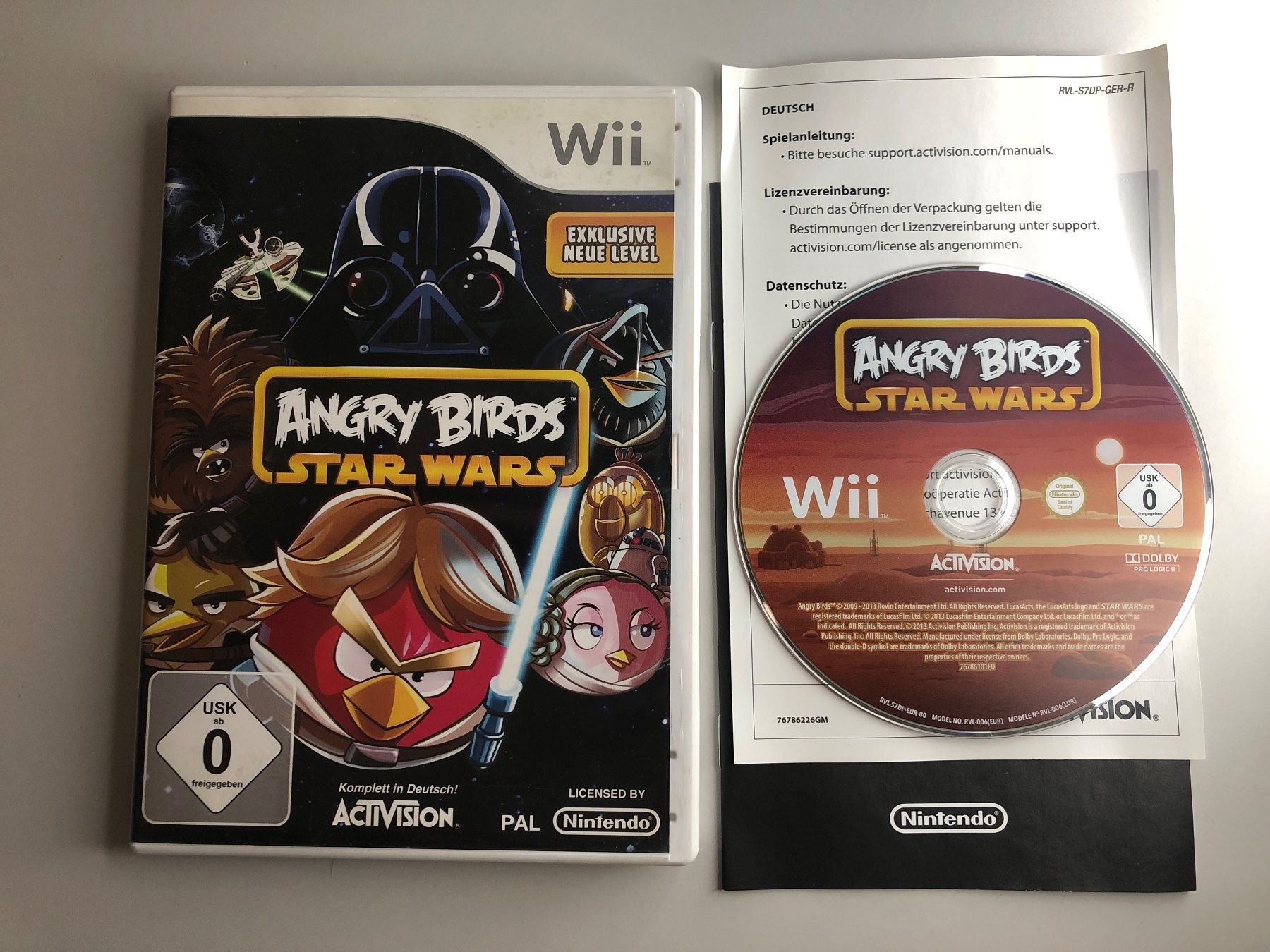 Nintendo Giochi: Angry Birds Star Wars - Wii – Usato da St.gallen venduto da taduz