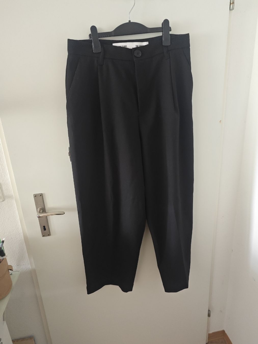 Pantaloni: Eme Studios Hose, Gr. 40, Schwarz – Usato da Wädenswil venduto da macik