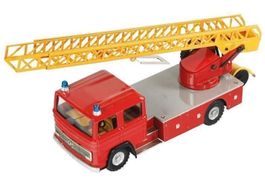 Mercedes Feuerwehr Blech Auto Kovap, 18cm, neu