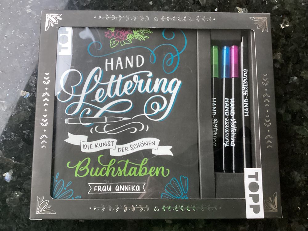 Handlettering, die Kunst der schönen Buchstaben, ToppVerlag Kaufen