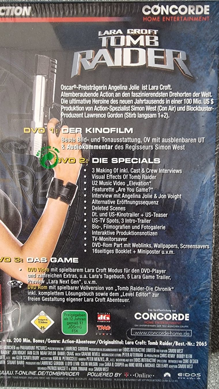 Tous les DVDs: DVD Lara Croft Tomb Raider – D'occasion à Oetwil am See par fineli2 1