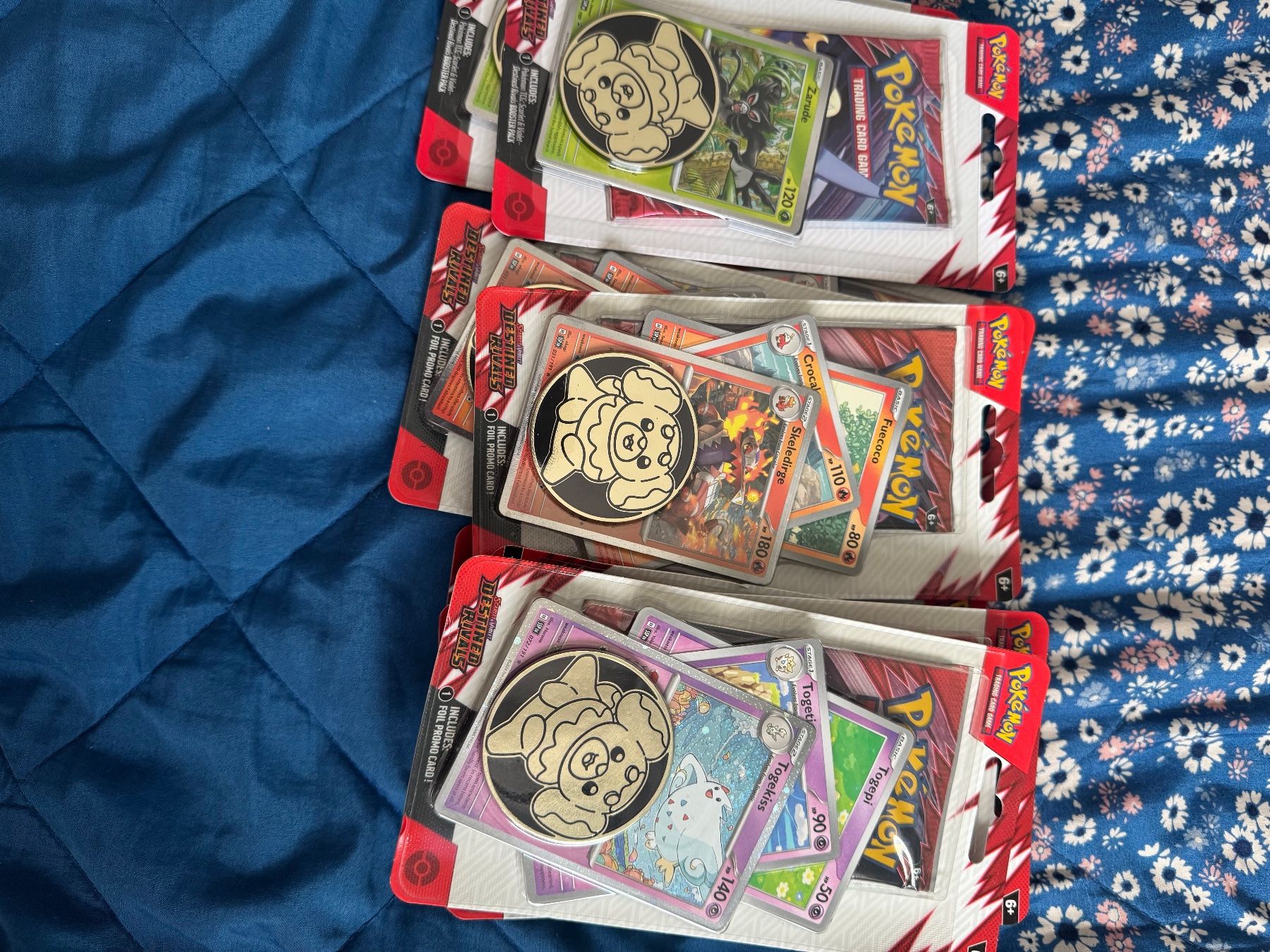 Pokémon Carte collezionabili: Pokémon Destined rivals – Nuovo e nell'imballaggio originale da Kappel SO venduto da jol_5z7j 1