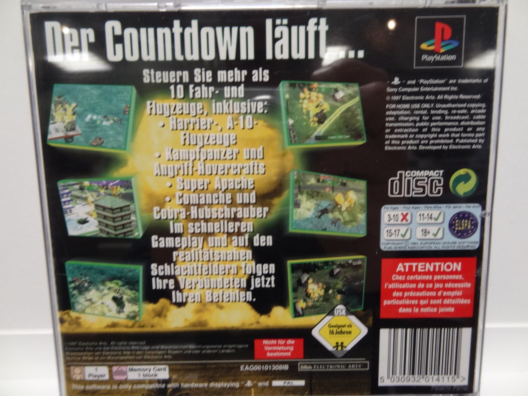 Sony Giochi: Nuclear Strike Playstation 1 PS1 – Usato da luzern venduto da musicandart 1
