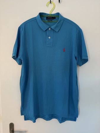 Polo Ralph Lauren Poloshirt blau Grösse L Oryginal