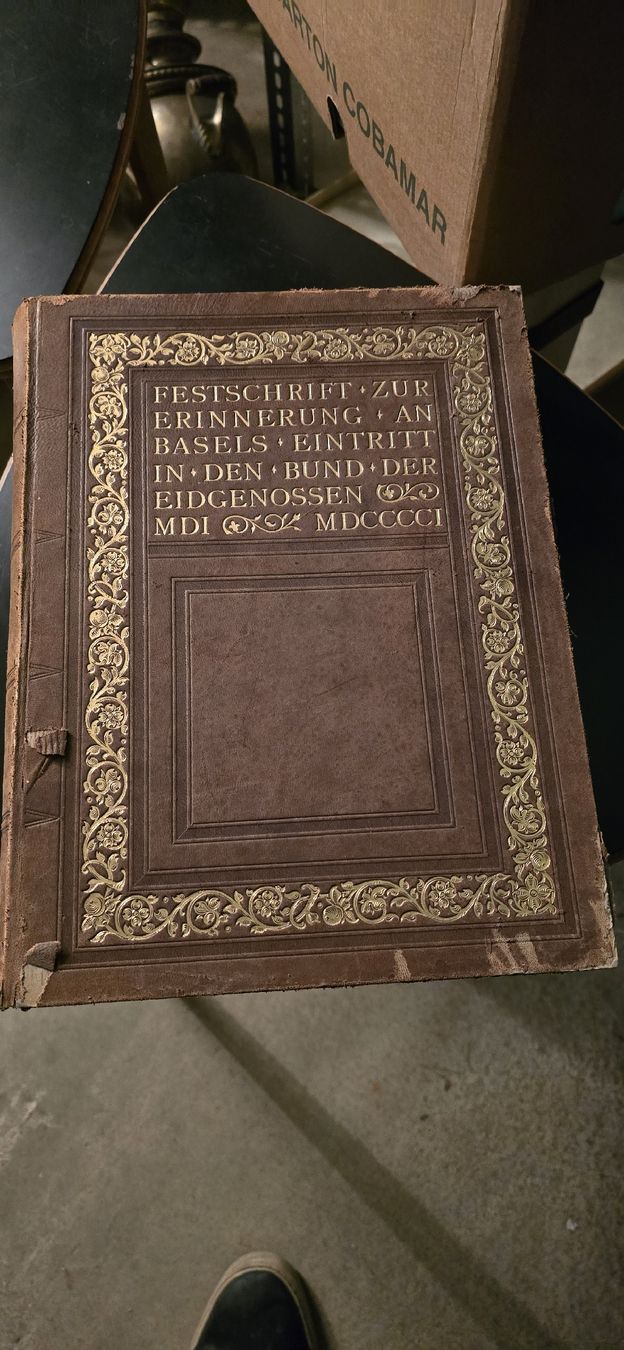 Libri: Historisches Buch "Festschrift Basel" 1901 – Usato da Basel venduto da Jcva 7
